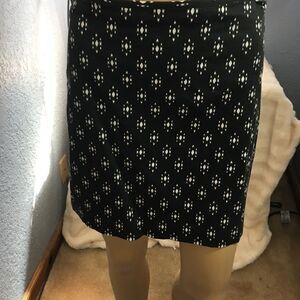 Cynthia Steffe Black and  White  Skirt size 2